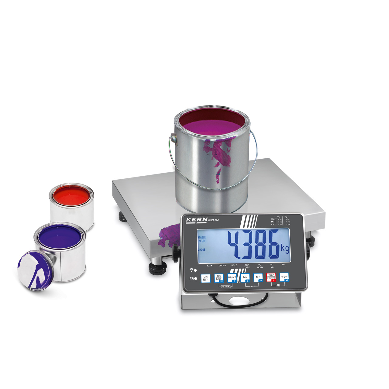 Balance plateforme en inox KERN SXS 100K-2L
