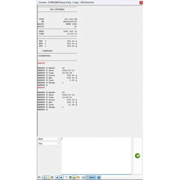 Software KERN BalanceConnection SCD-4.0-PRO-DL-AS05