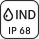 Indicateur : protection contre la poussière et les projections d’eau IP68