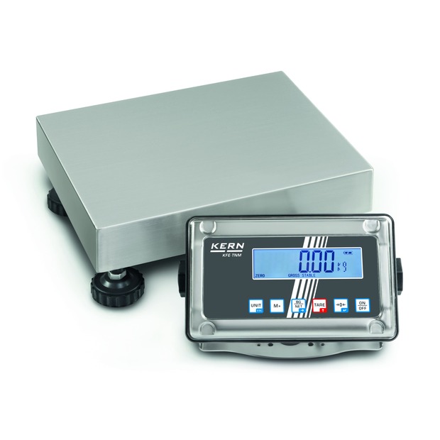 Balance plateforme avec afficheur en inox KERN SFE 100K-2LNM