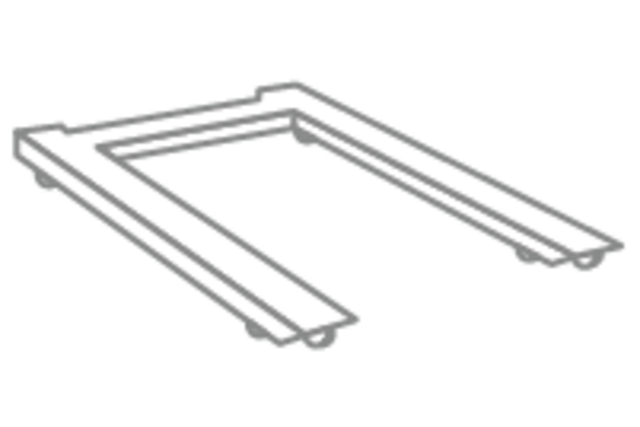 Croquis d'une balance au sol