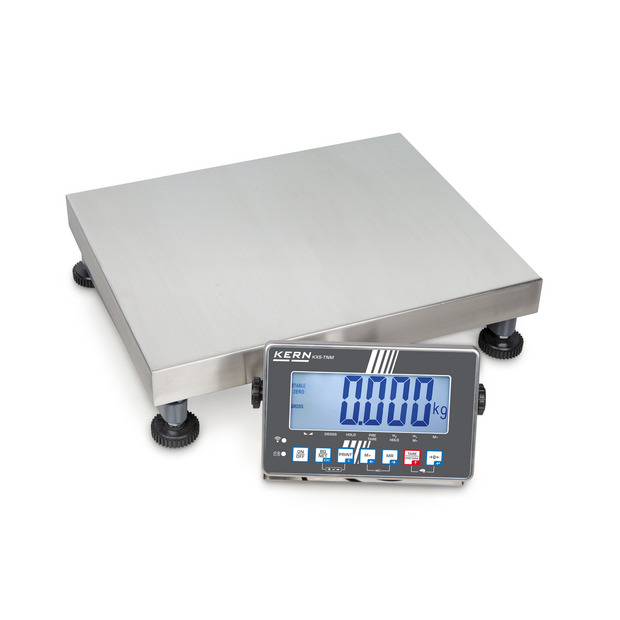 Balance plateforme avec indicateur en inox KERN IXS 100K-2M