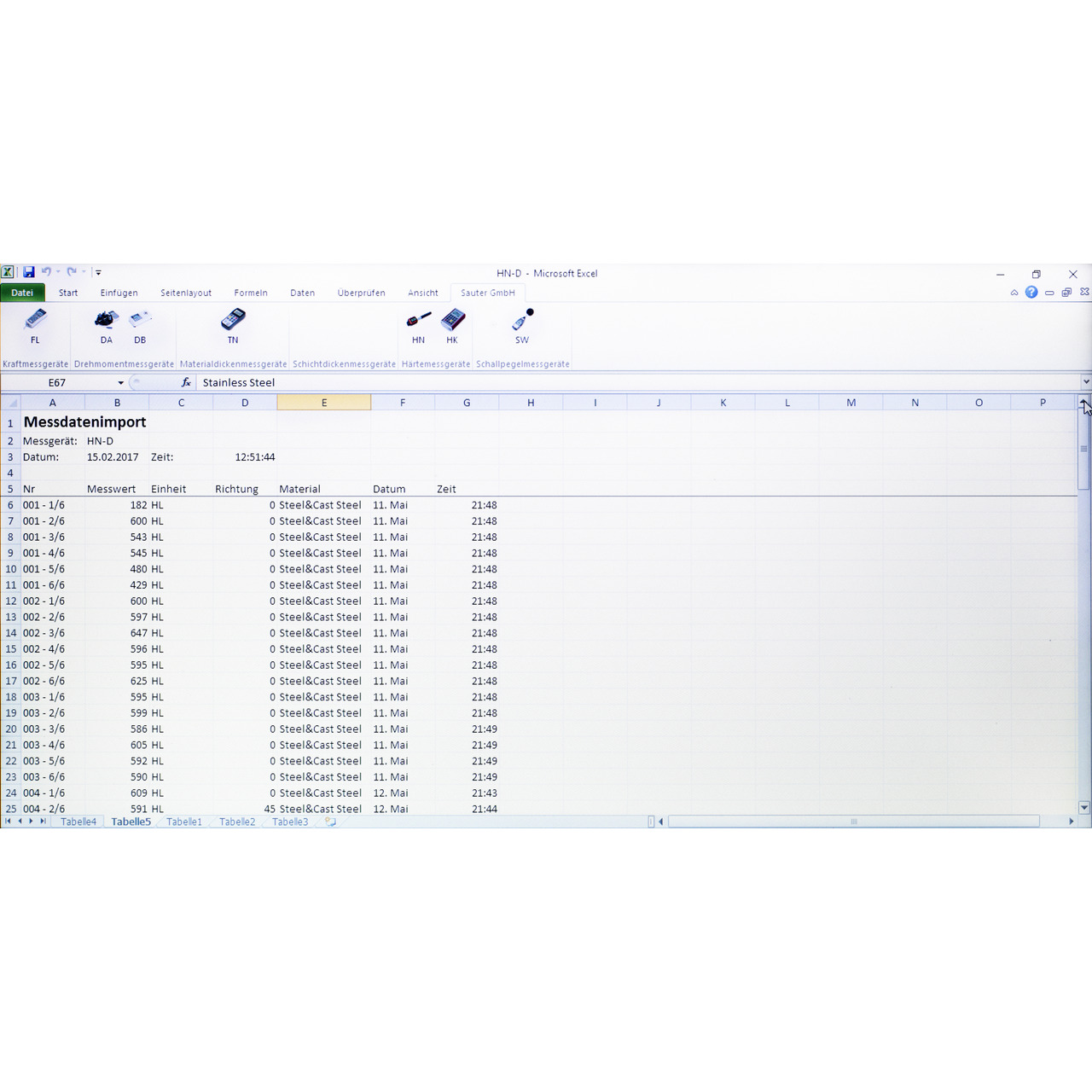 Logiciel de transfert de données SAUTER AFI-2.0