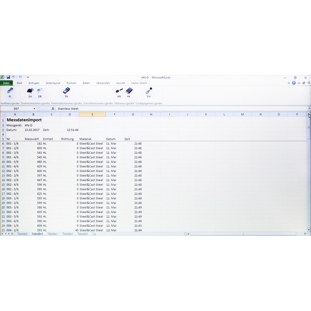 Logiciel de transfert de données SAUTER AFI-2.0