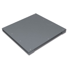 Pont de pesage en acier peint 1500x1500x130 mm : Max 1500 kg : e=500 g : d=500 g :