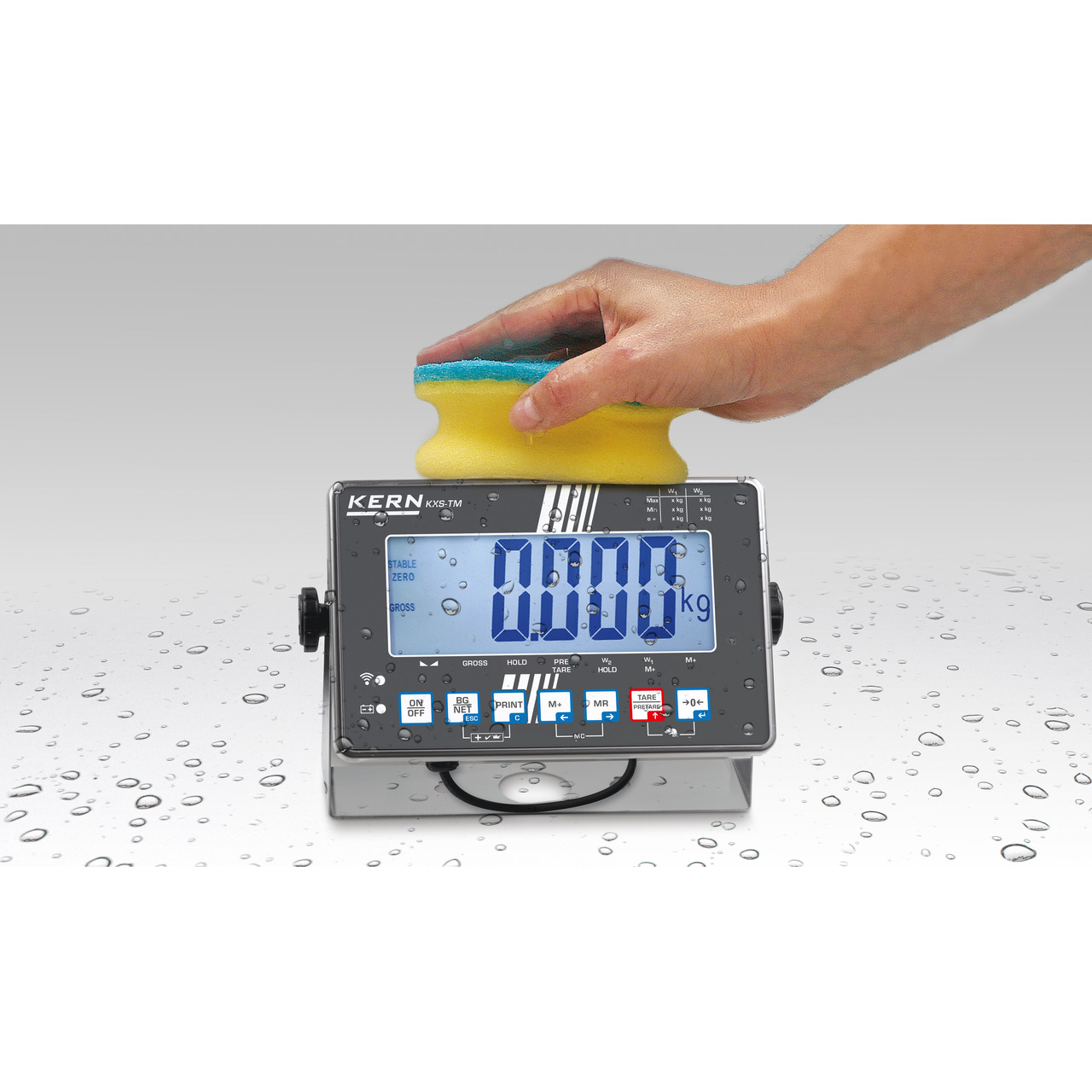 Balance plateforme en inox KERN SXS 100K-2L
