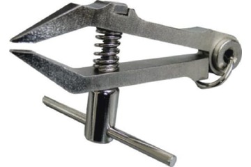 Embout à pince de serrage pour essais d’insertion et d’extraction jusqu’à 5 kN, 2 pièces