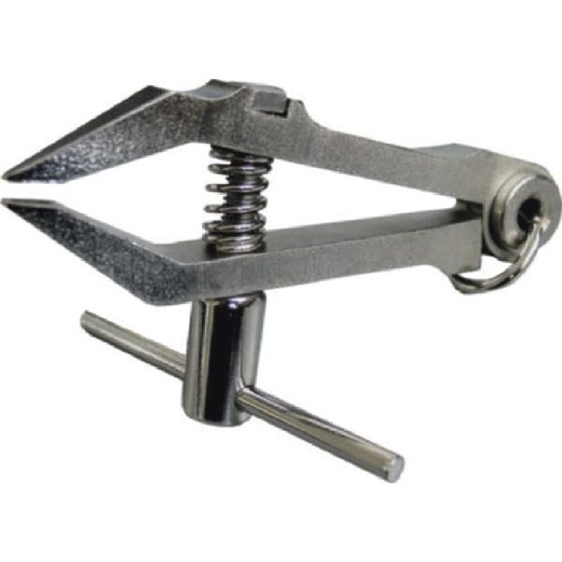 Embout à pince de serrage pour essais d’insertion et d’extraction jusqu’à 5 kN, 2 pièces