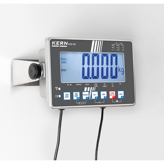 Balance plateforme avec indicateur en inox KERN IXS 100K-2M