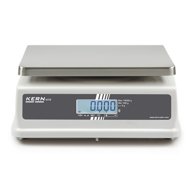 Balance de table protégée IP KERN WTB 10K-3N