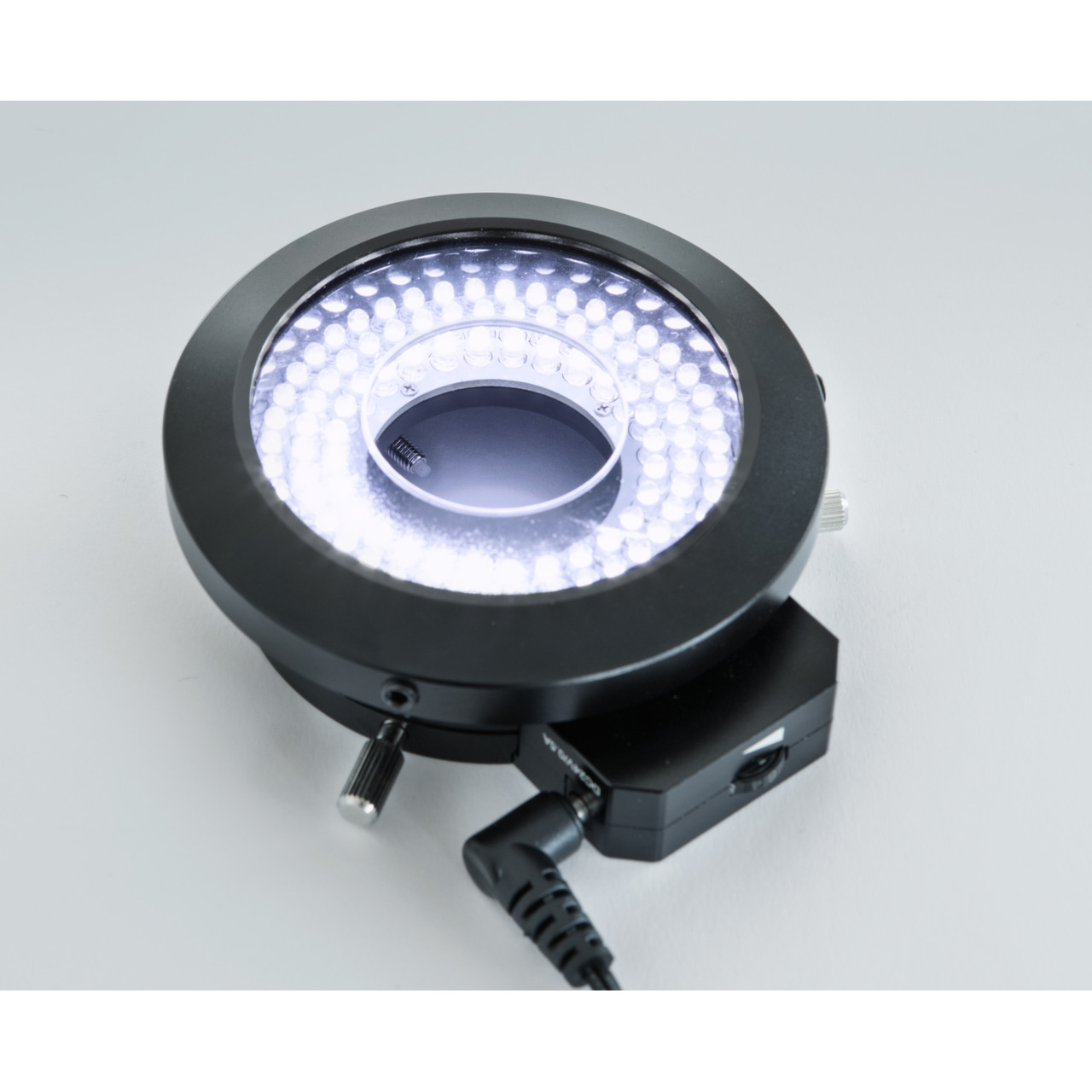 Éclairage annulaire avec unité de polarisation LED 4,5W : 6500-7000 K : à intensité variable