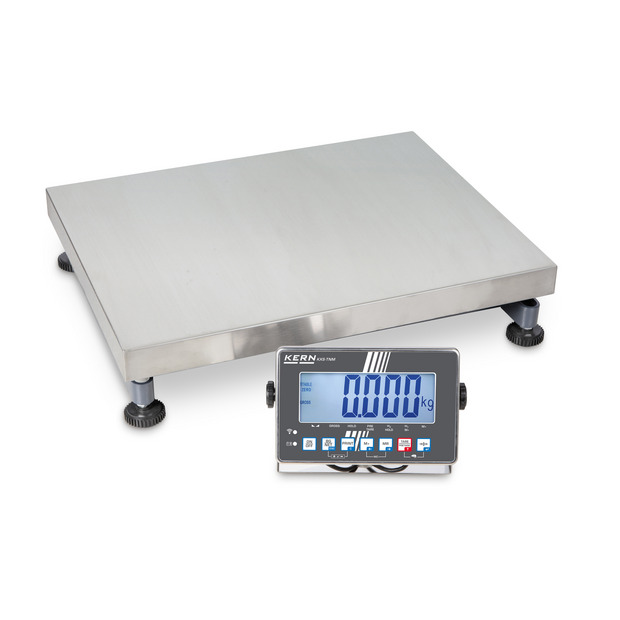 Balance plateforme avec indicateur en inox KERN IXS 300K-2M