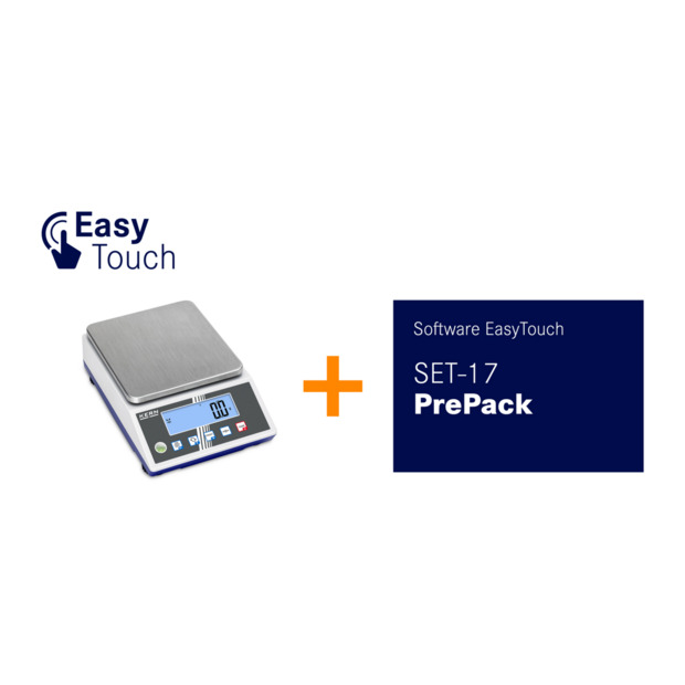 Balance de préemballage KERN PCJ 6000-1M-Prepack