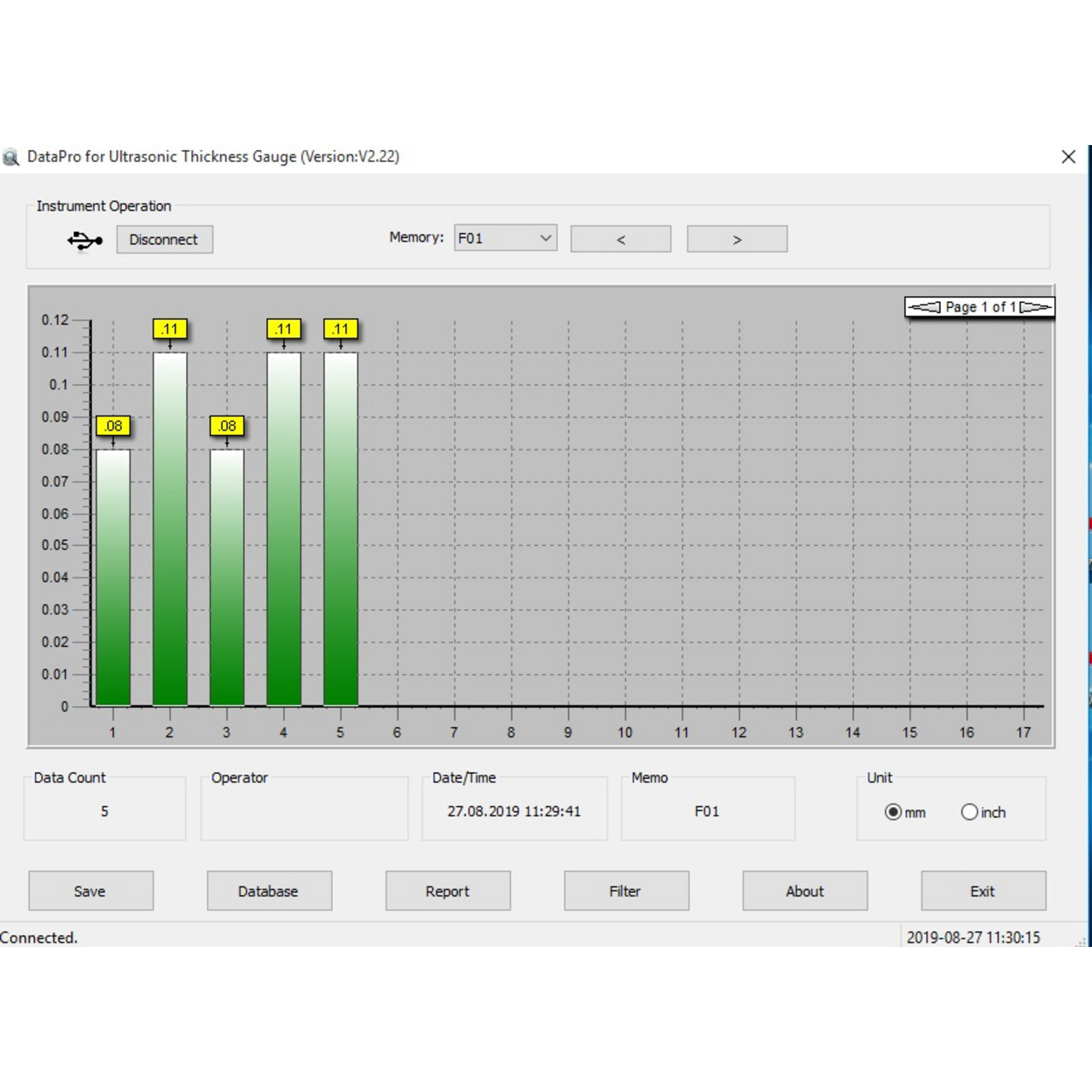 Logiciel de transmission de données SAUTER ATU-04TU