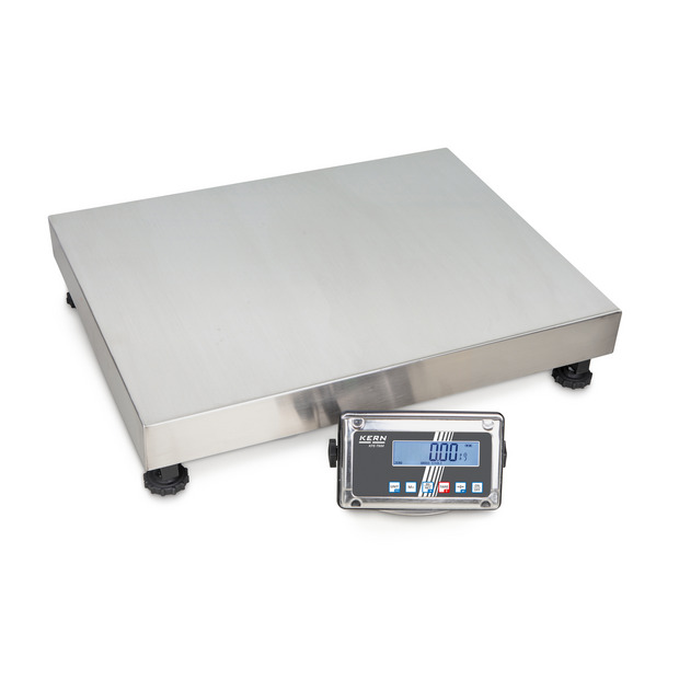 Balance plateforme avec afficheur en inox KERN SFE 300K-1LNM