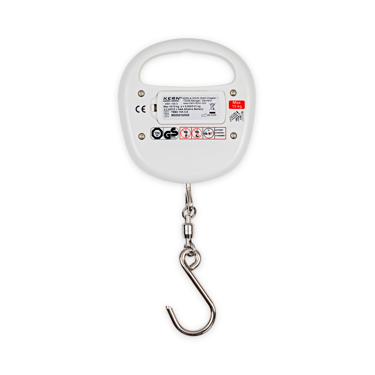 Balance suspendue pour bébé KERN MBH 15K-3